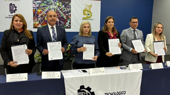 Fortalecen Tecnológicos y Cecyte Sinaloa la vinculación académica con firma de convenio en Los Mochis, Sinaloa