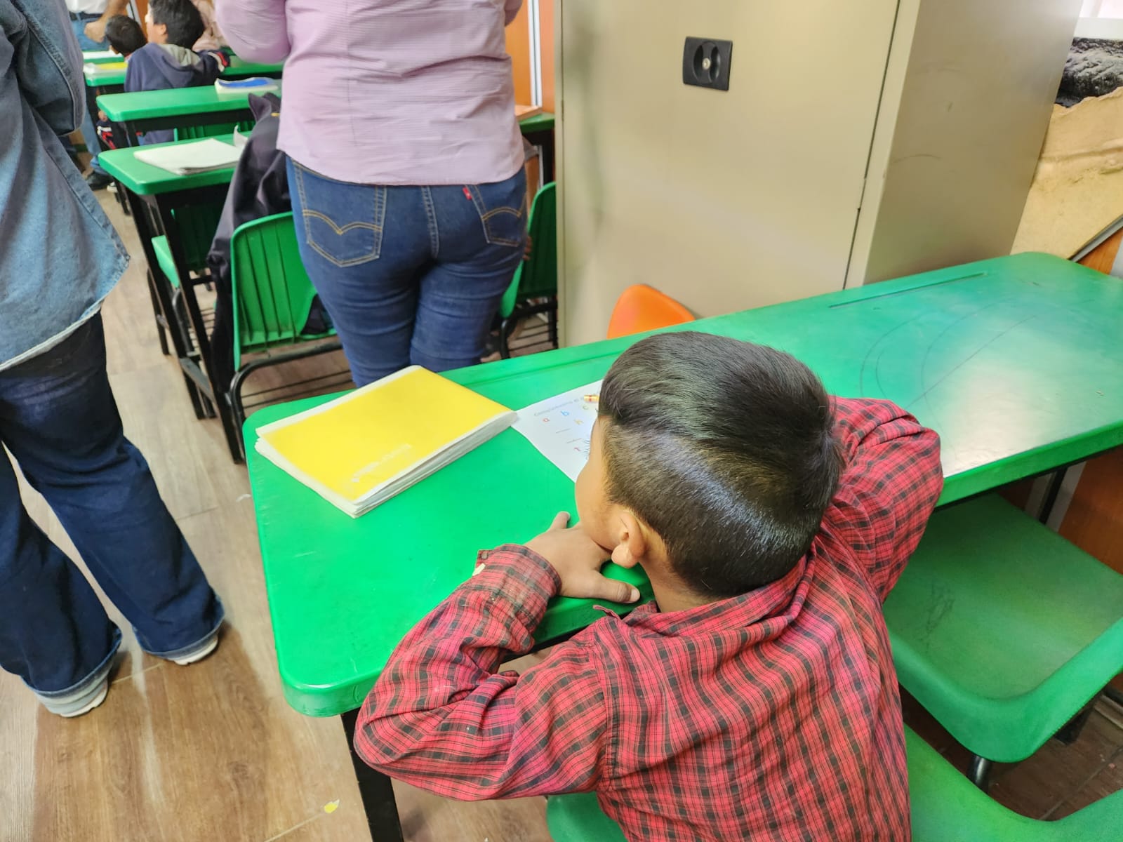 Centro de Atención Infanitl para hijos de jornaleros agrícolas, en Ruiz Cortines, Guasave