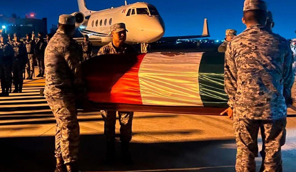 Ceremonia fúnebre para los militares fallecidos en operativo para capturar a "El Mencho"