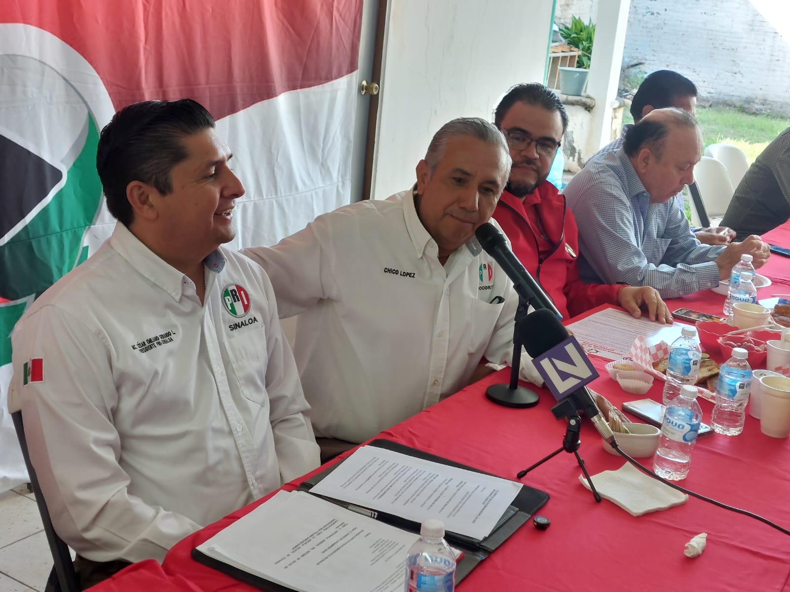 César Emiliano Gerardo Lugo, dirigente estatal del Partido Revolucionario Institucional (PRI)