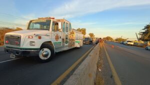 Choque múltiple en la México 15, en Mazatlán