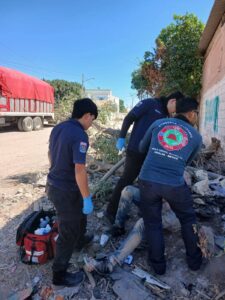 Motociclista resulta lesionado tras choque con ciclista en Villa Unión