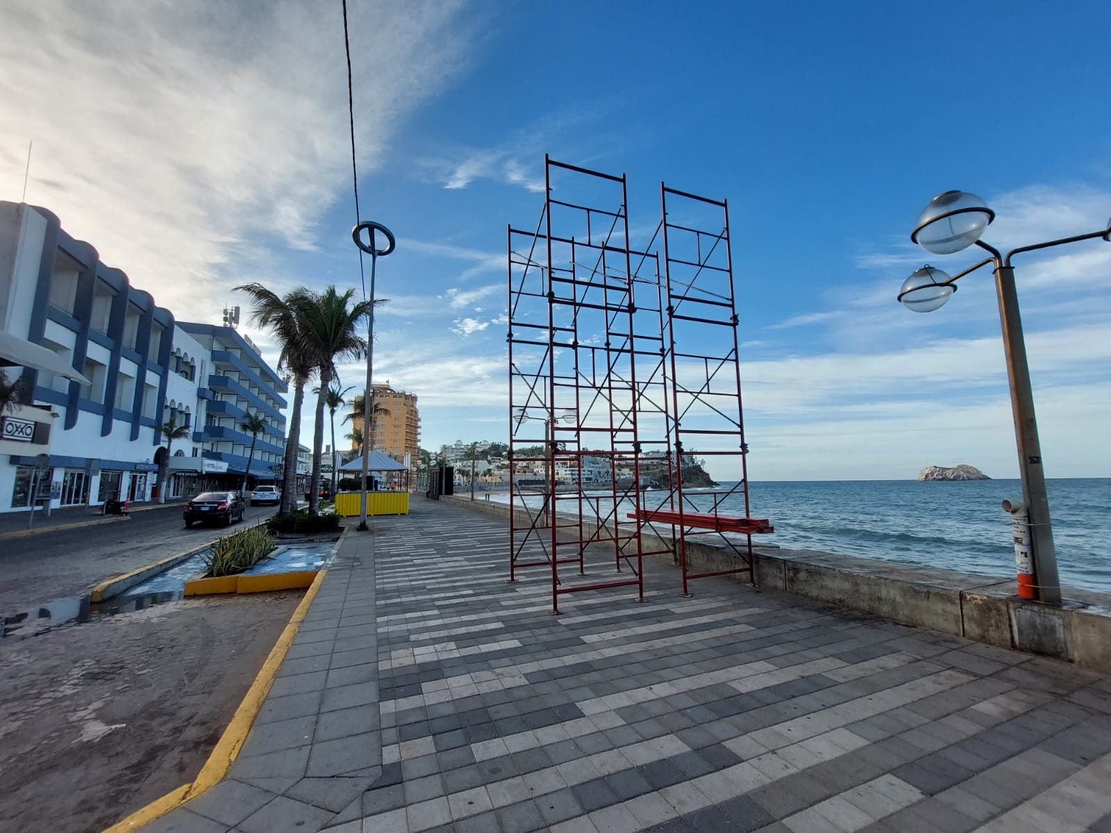 Cierre de vialidad en Mazatlán por Carnaval