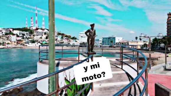 Circulan falso robo a moto de Pedro Infante con IA, ante incremento de delitos en Mazatlán, Sinaloa
