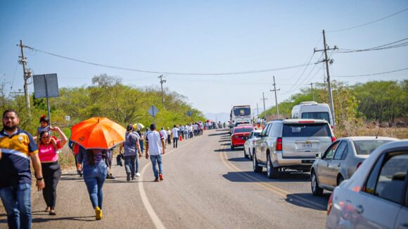 Trabajan proyecto de ampliación de la carretera hasta el nuevo Hospital Regional de Especialidad que se construye en Culiacán, Sinaloa