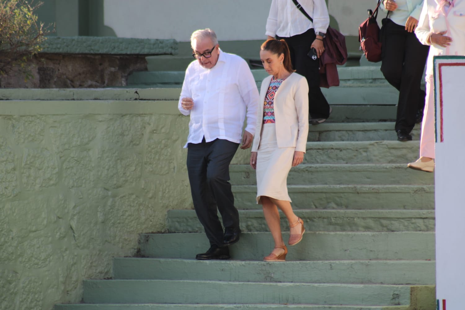 Claudia Sheinbaum en Mazatlán, Sinaloa con Rocha Moya