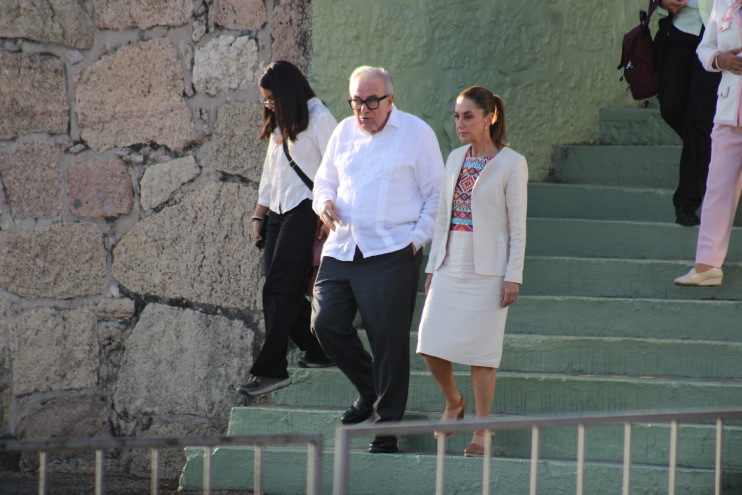 Claudia Sheinbaum en Mazatlán, Sinaloa con Rocha Moya