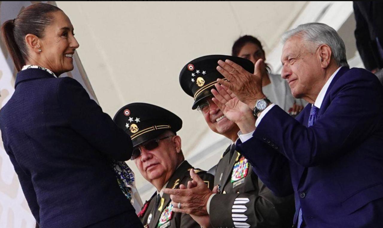 Claudia Sheinbaum y AMLO