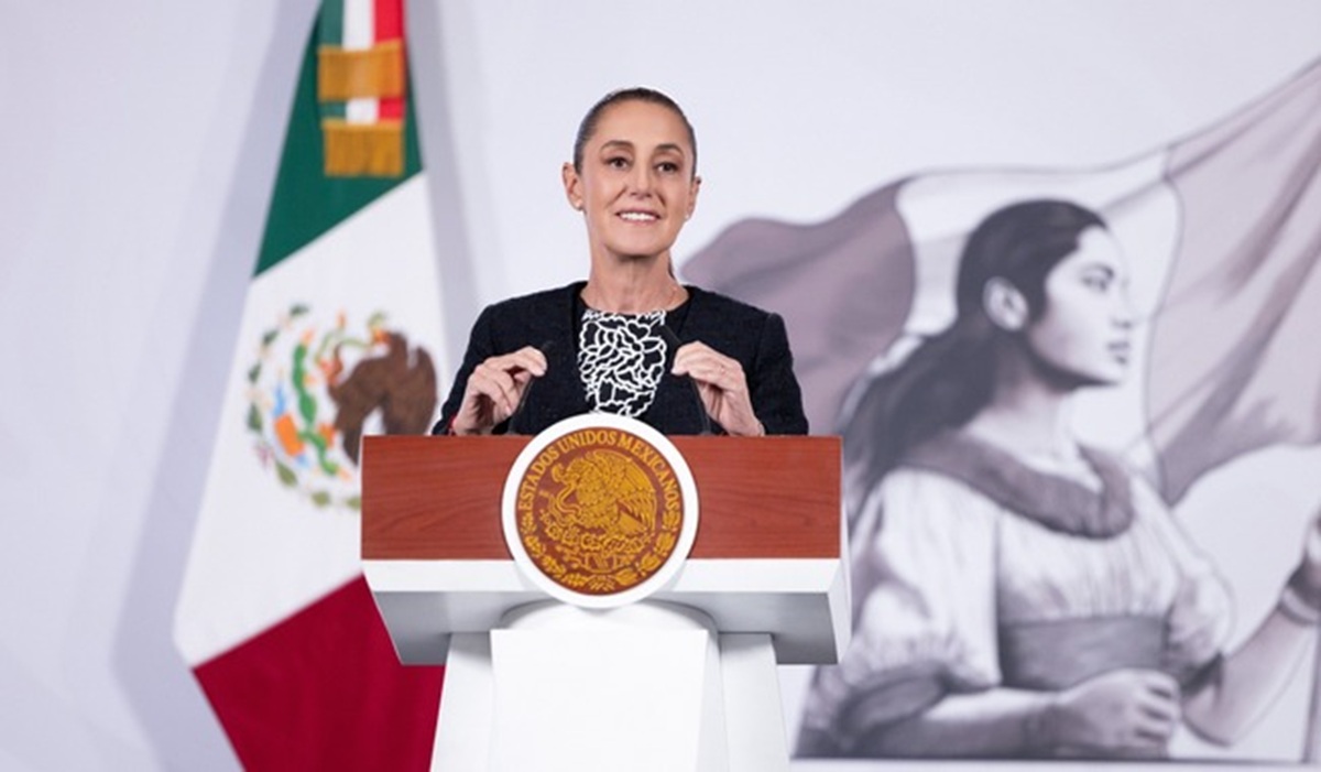 Claudia Sheinbaum en conferencia 'mañanera'