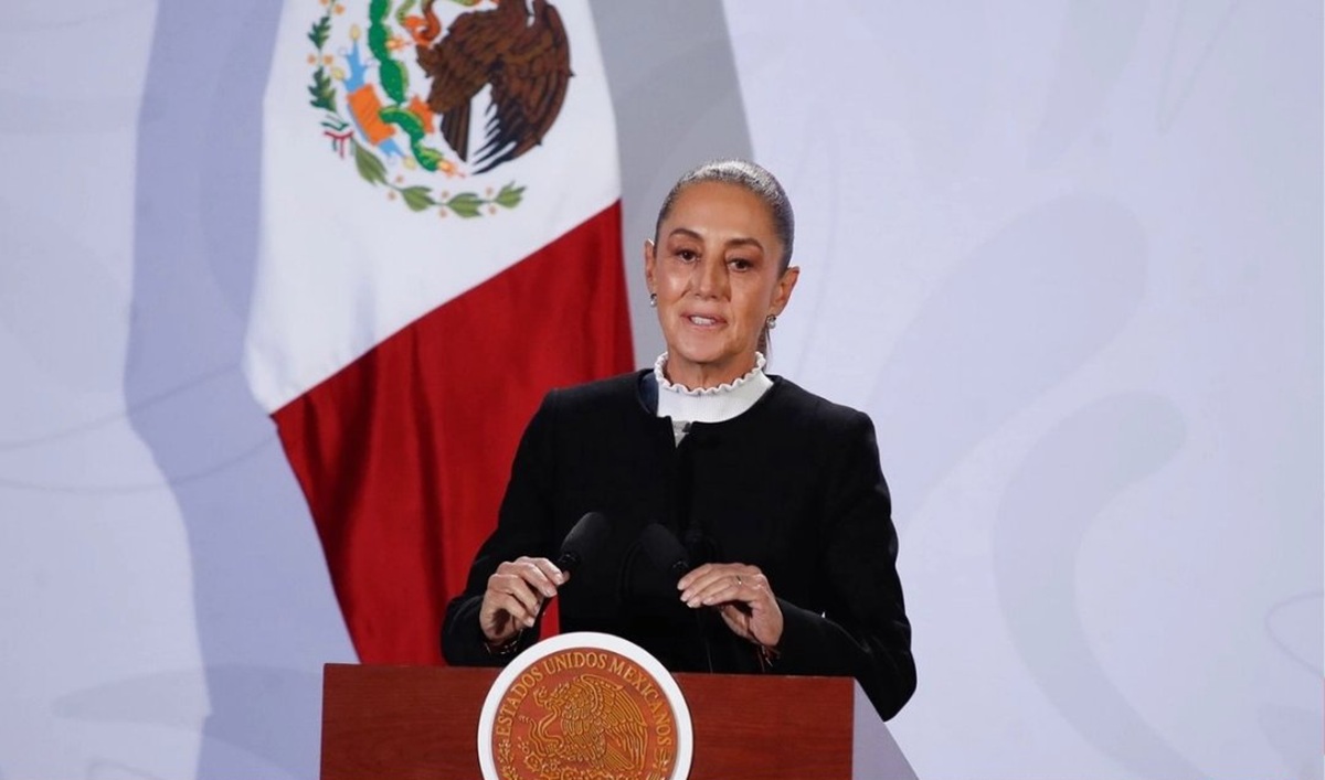 Claudia Sheinbaum en conferencia 'mañanera'