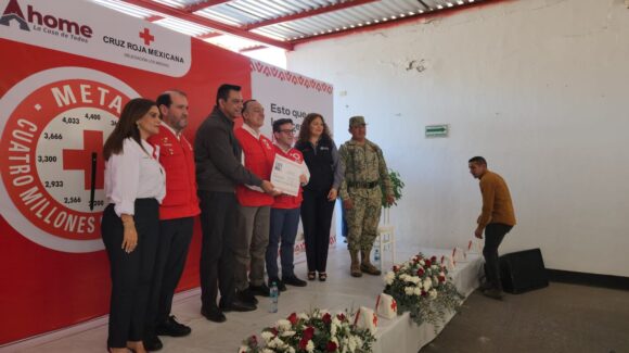 Cruz Roja Los Mochis, Sinaloa, arranca su colecta anual 2026; busca recaudar 4.4 mdp con el apoyo de la población