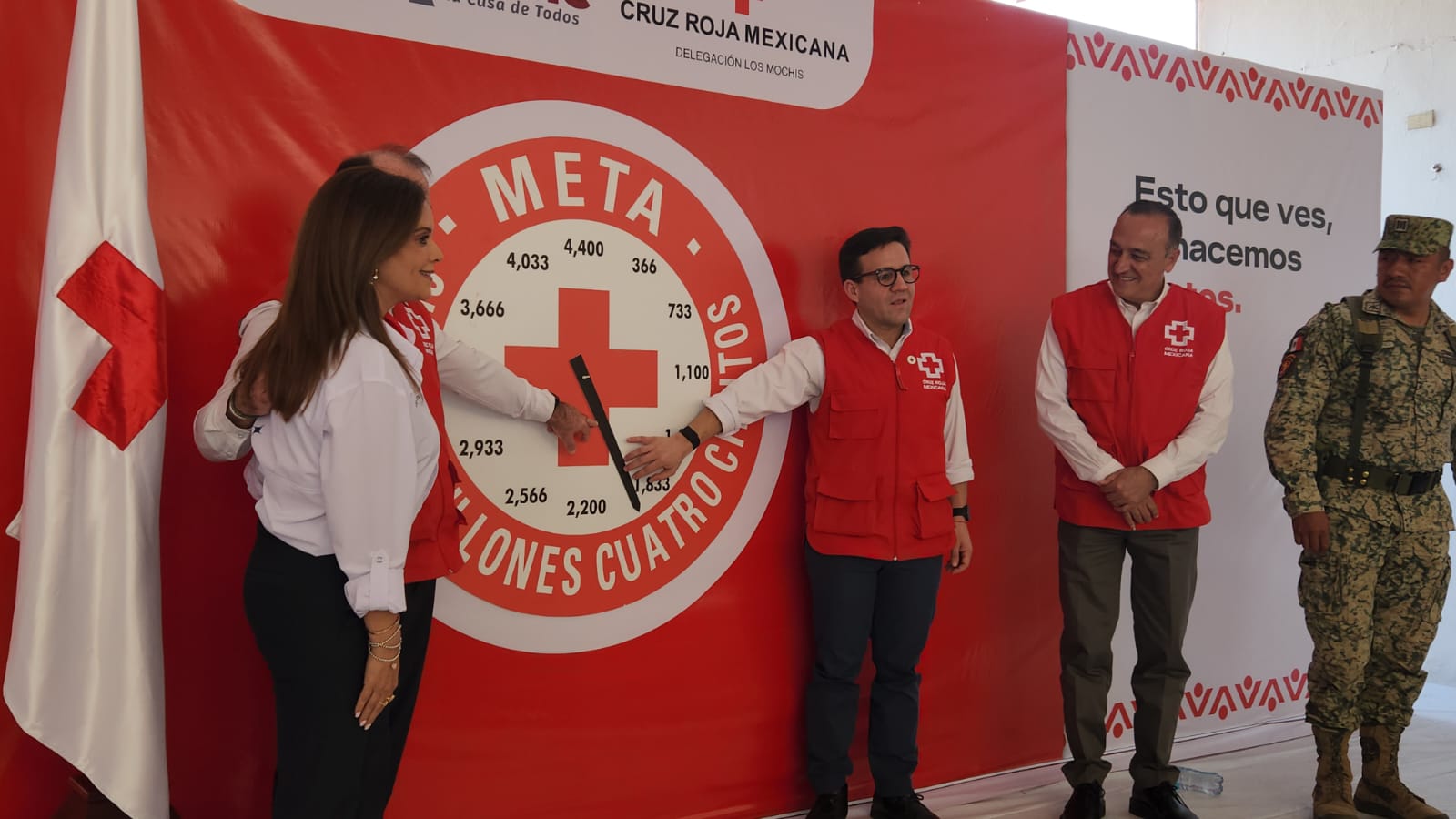Colecta de Cruz Roja Los Mochis