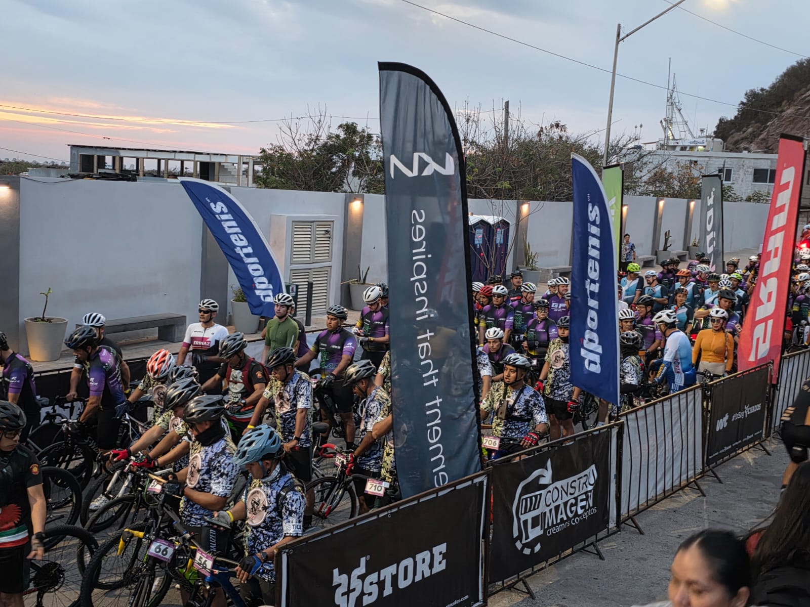 Gran Fondo, competencia entre ciclistas en Mazatlán