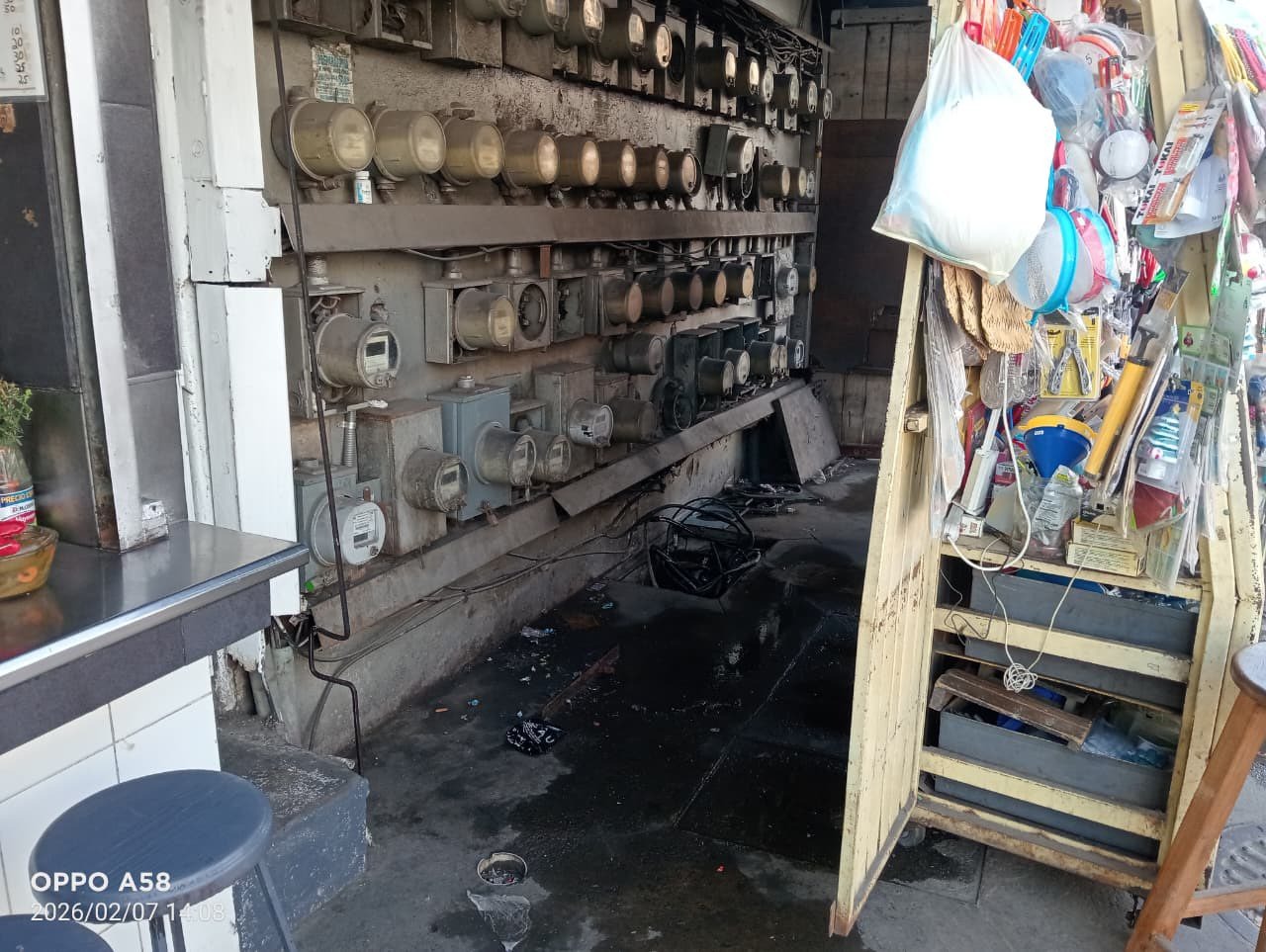 Conato de incendio en el mercado Pino Suárez, en Mazatlán