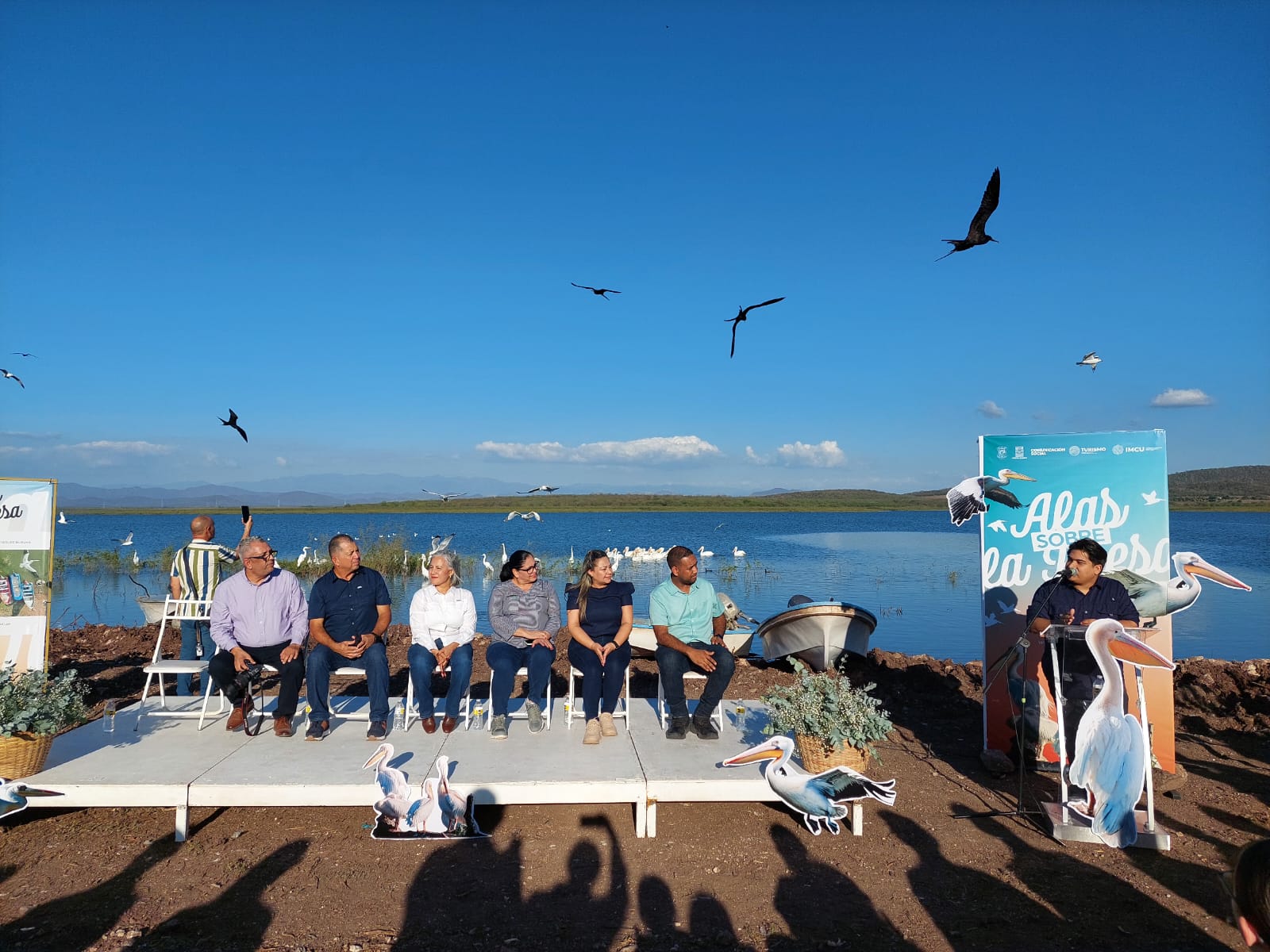 Concurso "Alas sobre la presa" en Salvador Alvarado, Sin.