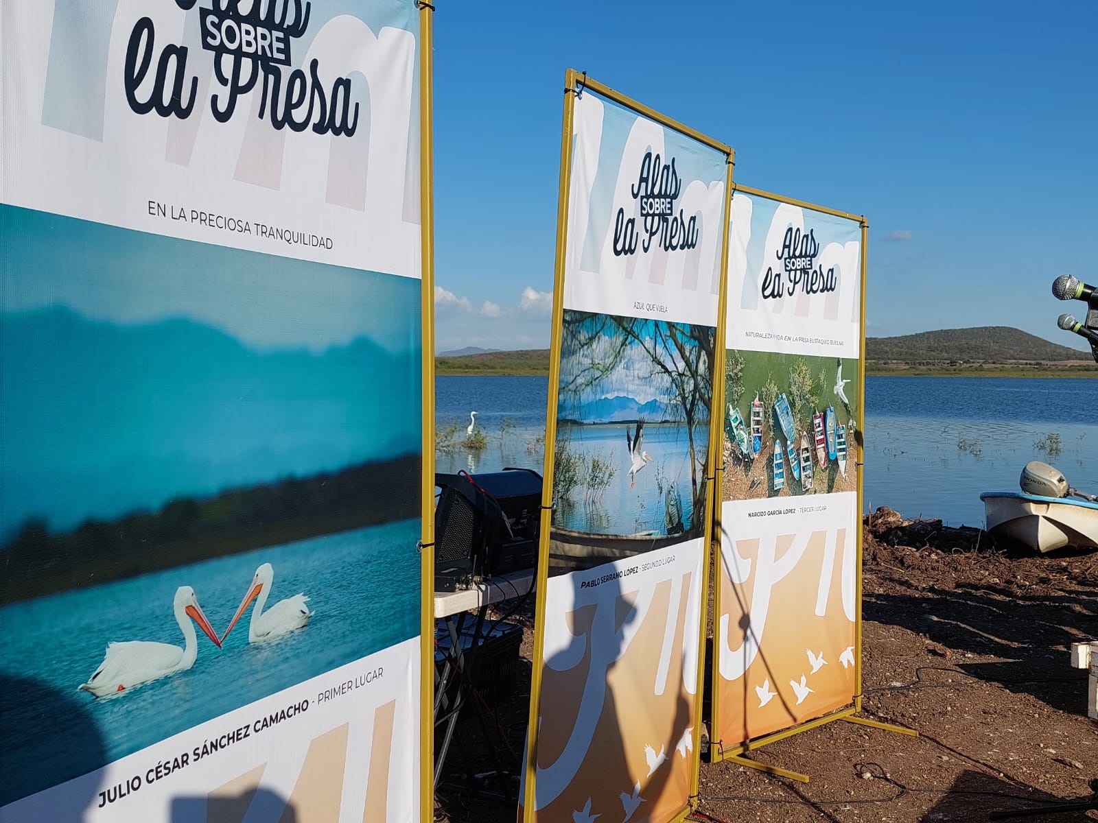 Concurso "Alas sobre la presa" en Salvador Alvarado, Sin.
