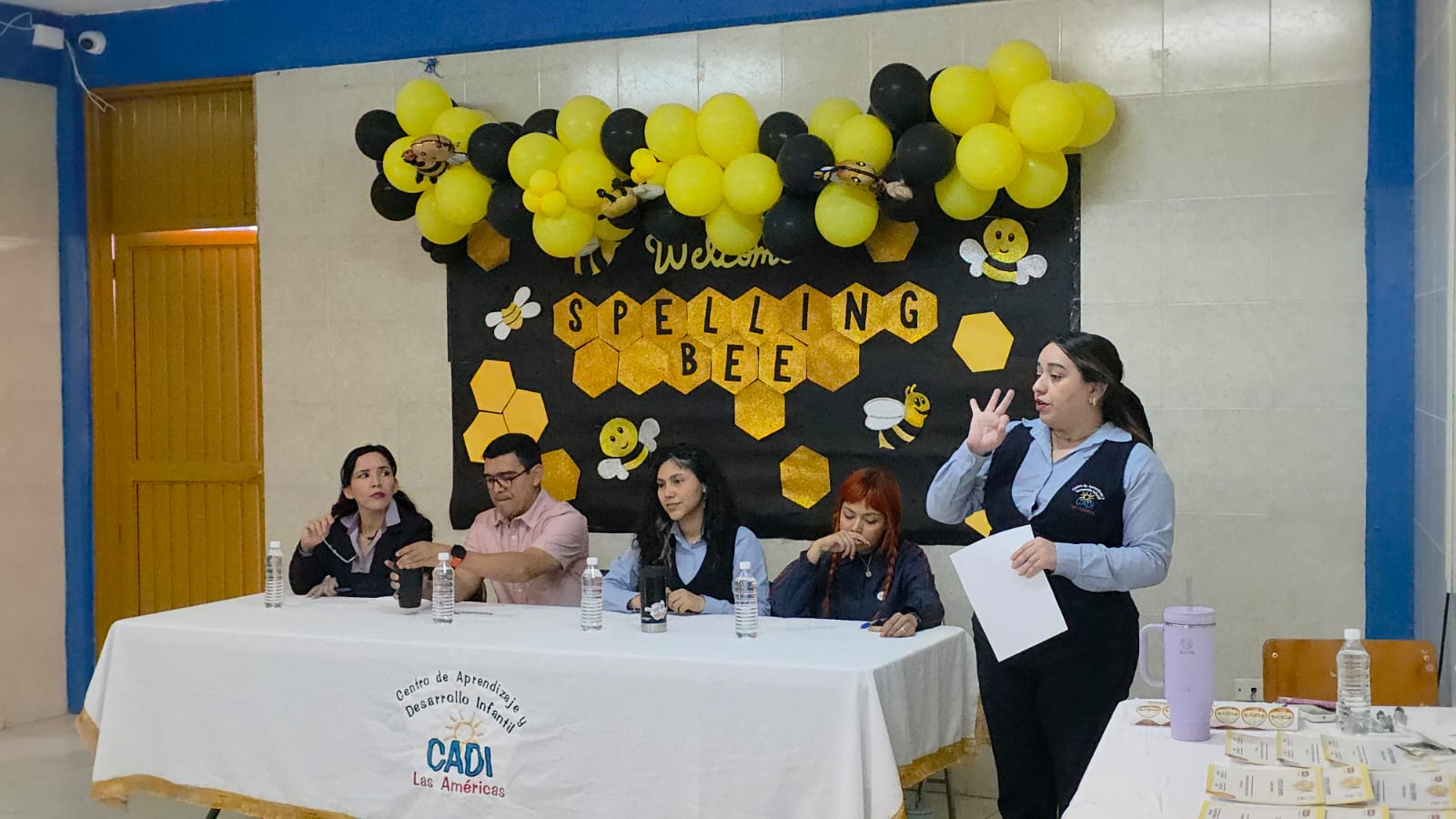Concurso Anual de Spelling Bee en CADI Las Américas, en Culiacán