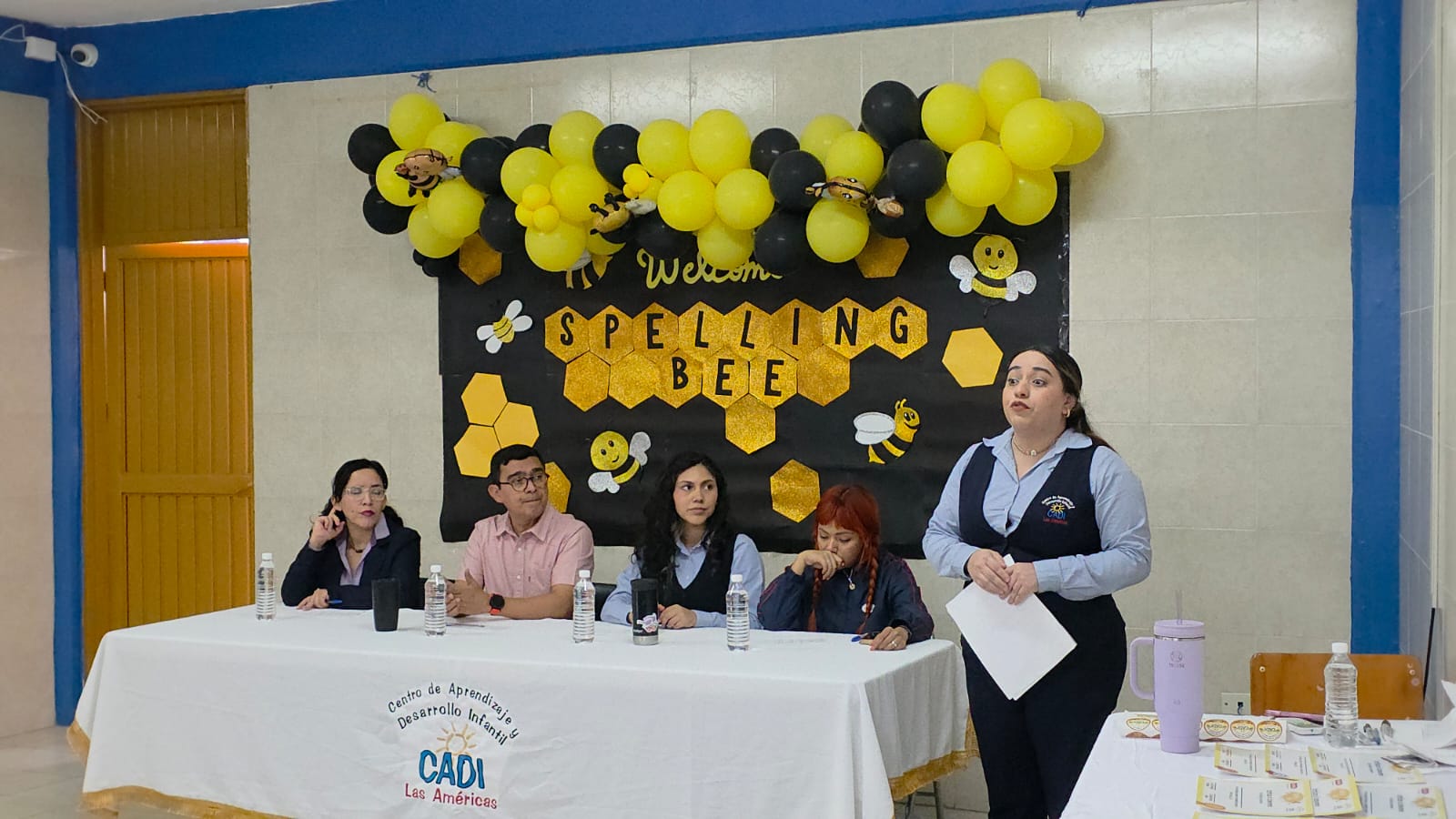 Concurso Anual de Spelling Bee en CADI Las Américas, en Culiacán