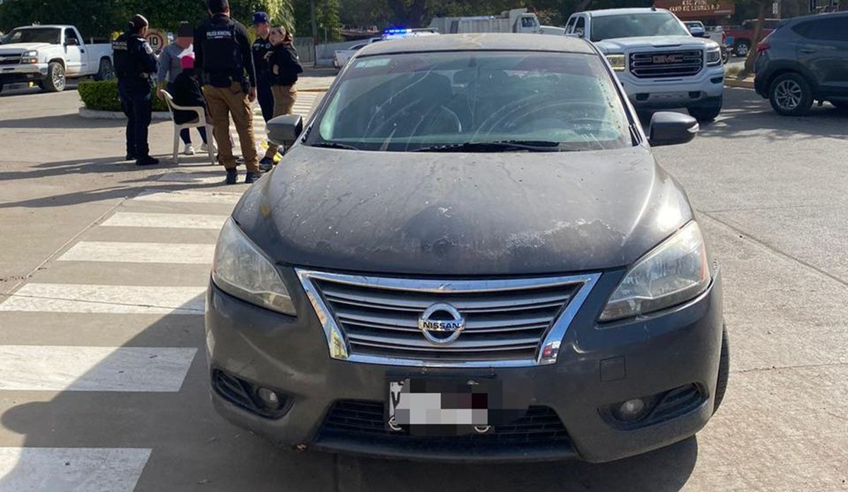 Adulta mayor resulta lesionadao tras ser atropellada por conductora en Guasave