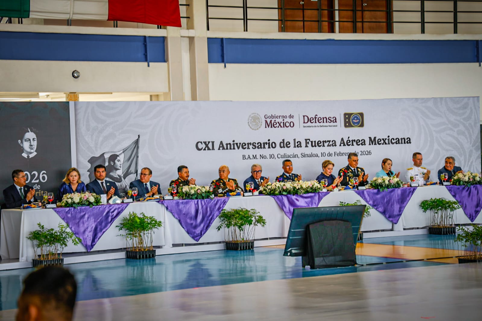Conmemoración de la Fuerza Aérea Mexicana en Culiacán
