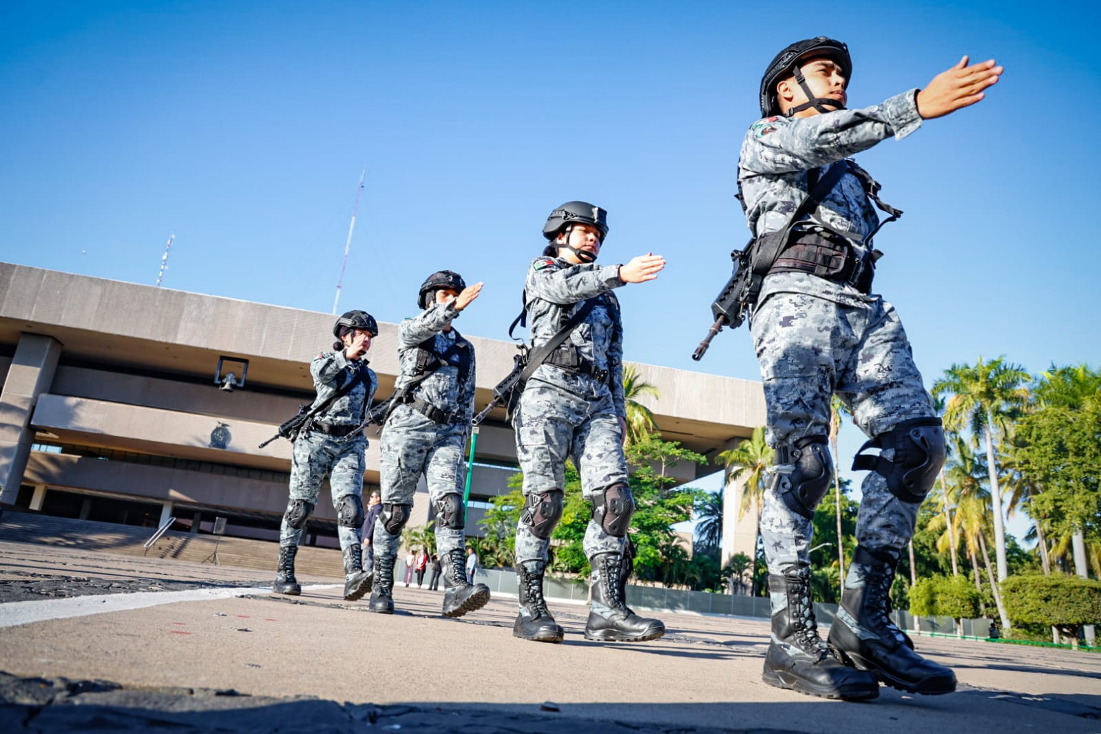 Elementos de la Guardia Nacional