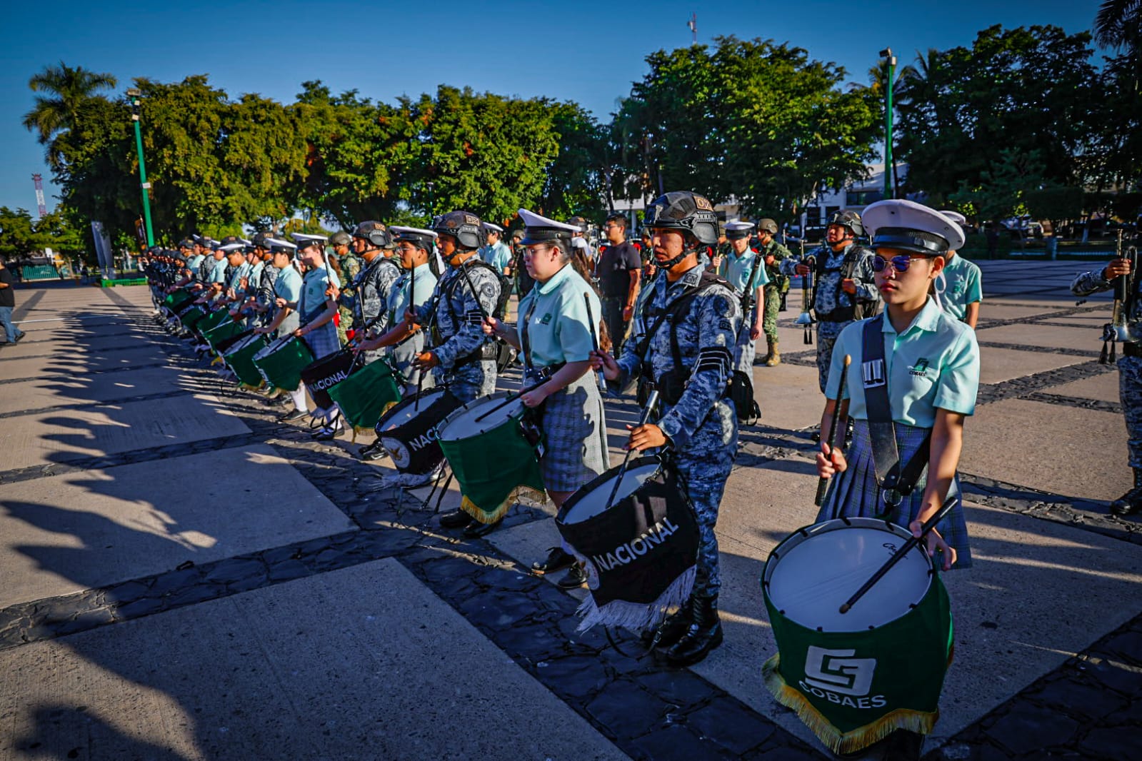 Banda de Guerra de la 9na Zona Militar