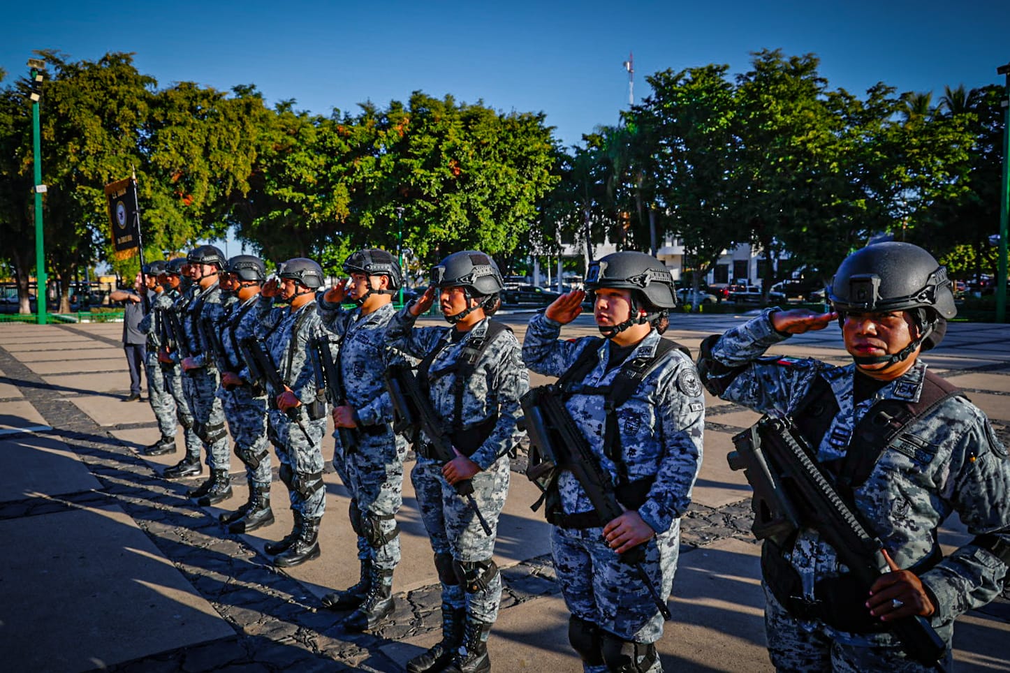 Elementos de la Guardia Nacional