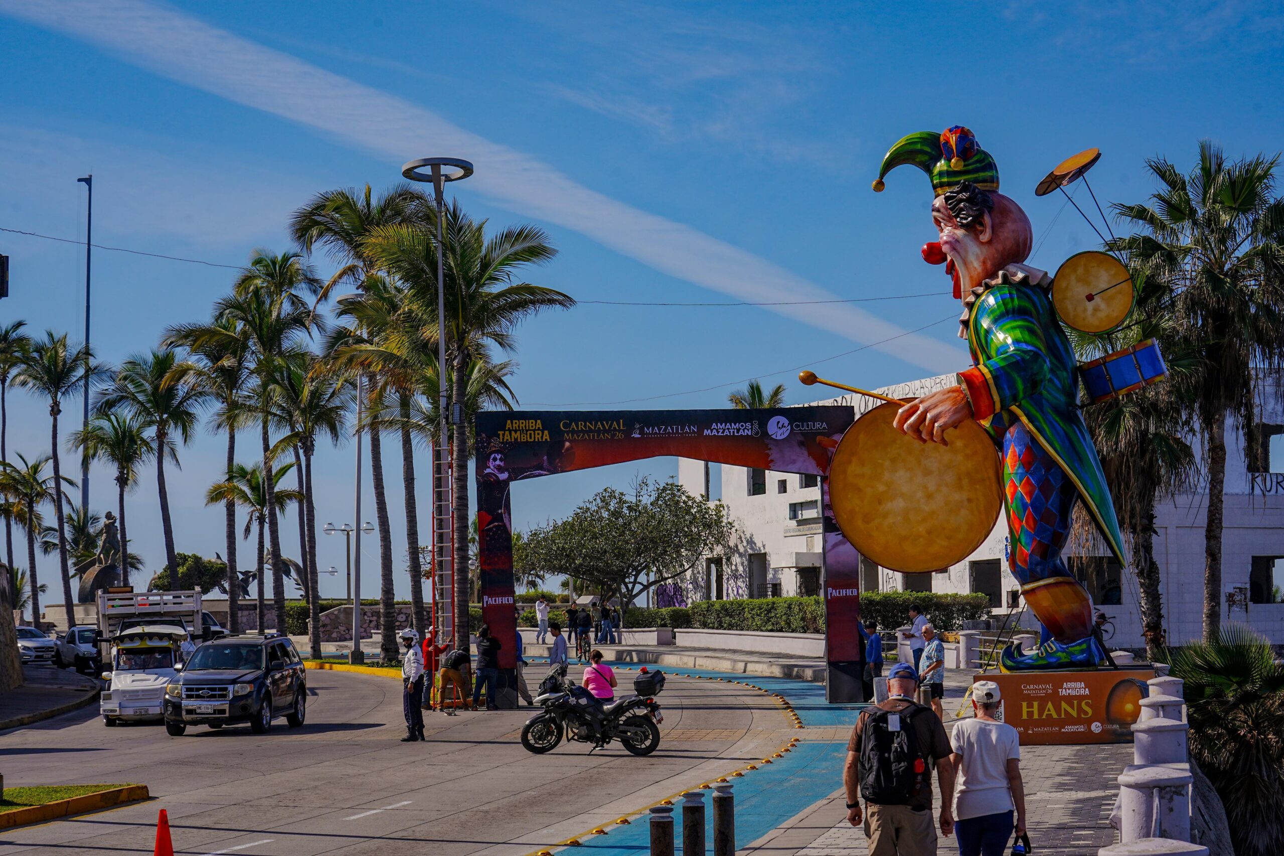 Continúan con los preparativos para el Carnaval de Mazatlán