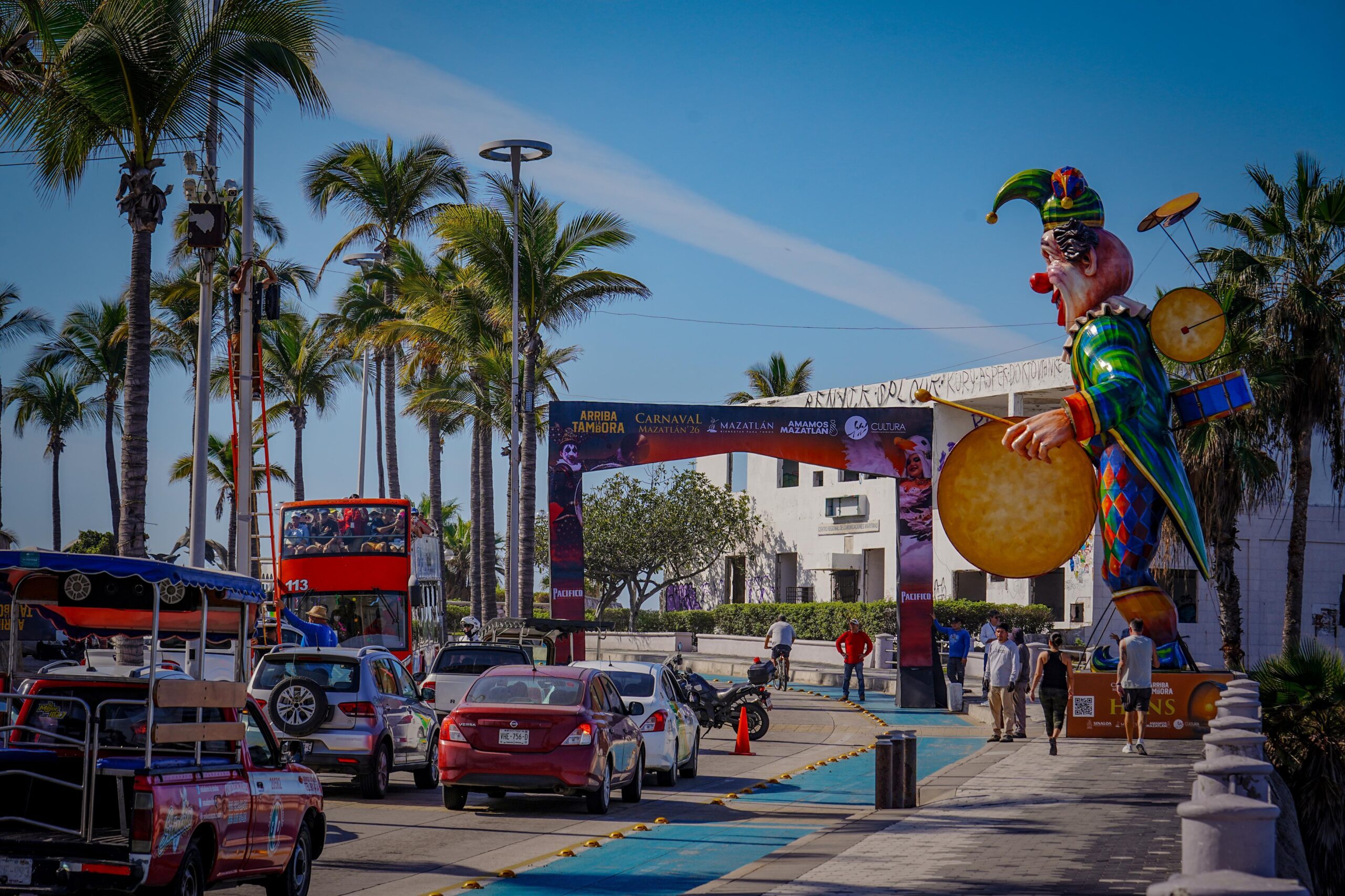 Continúan con los preparativos para el Carnaval de Mazatlán