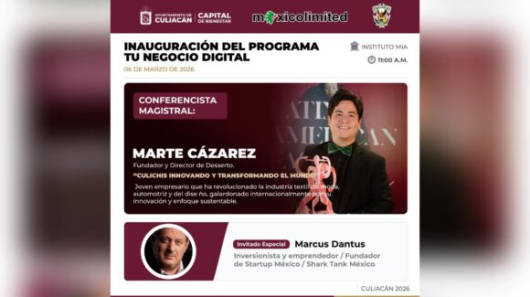 Consigue una beca del 100% para participar en el programa “Tu negocio digital” que impulsa el Ayuntamiento de Culiacán