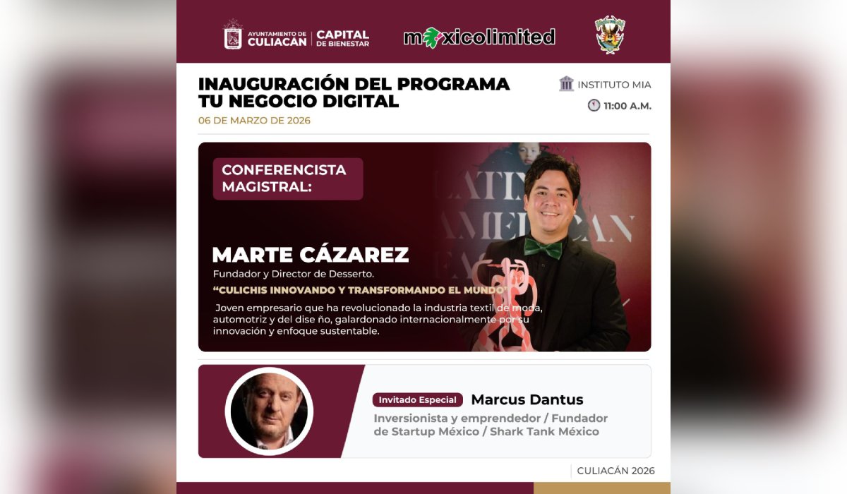 Convocatoria para beca del programa "Tu negocio digital"