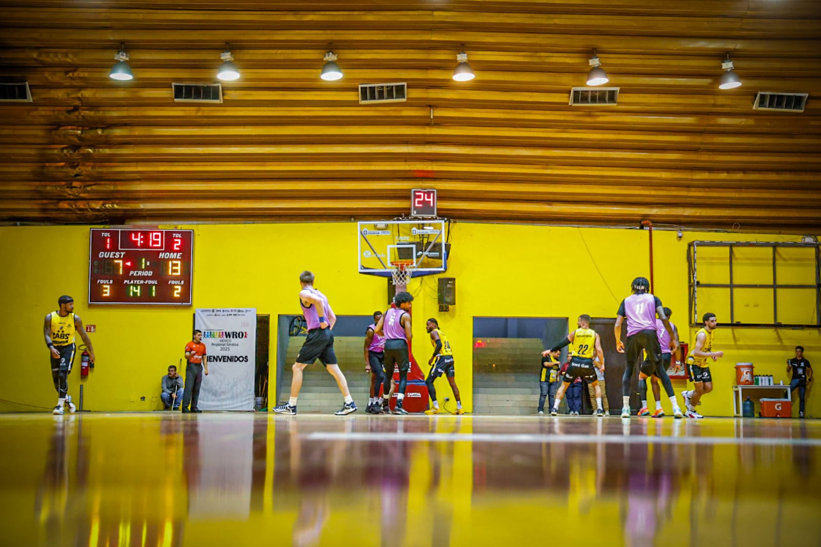 Juego con causa de la Copa de Basquetbol Cibacopa-DIF Sinaloa en Culiacán