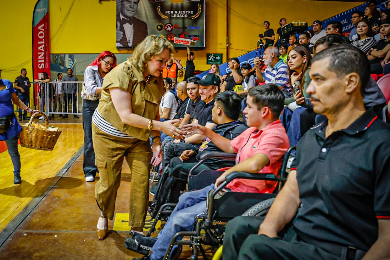 Juego con causa de la Copa de Basquetbol Cibacopa-DIF Sinaloa en Culiacán