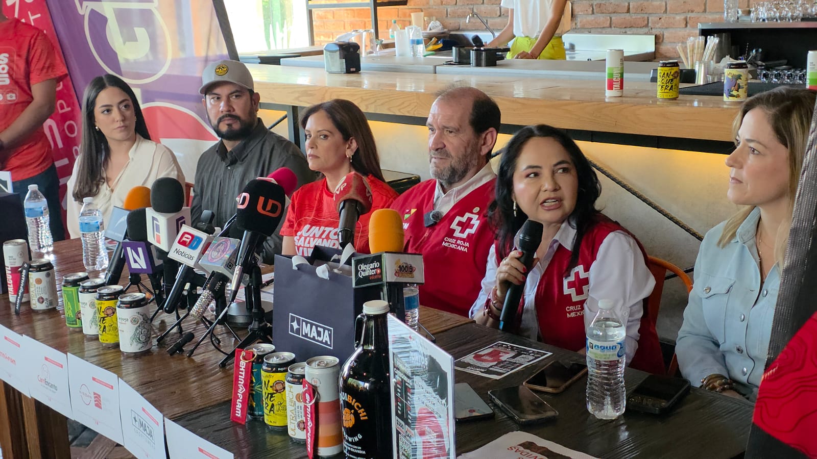 Cruz Roja Sinaloa anuncia carrera "Juntos Salvando Vidas", en Altata, Navolato