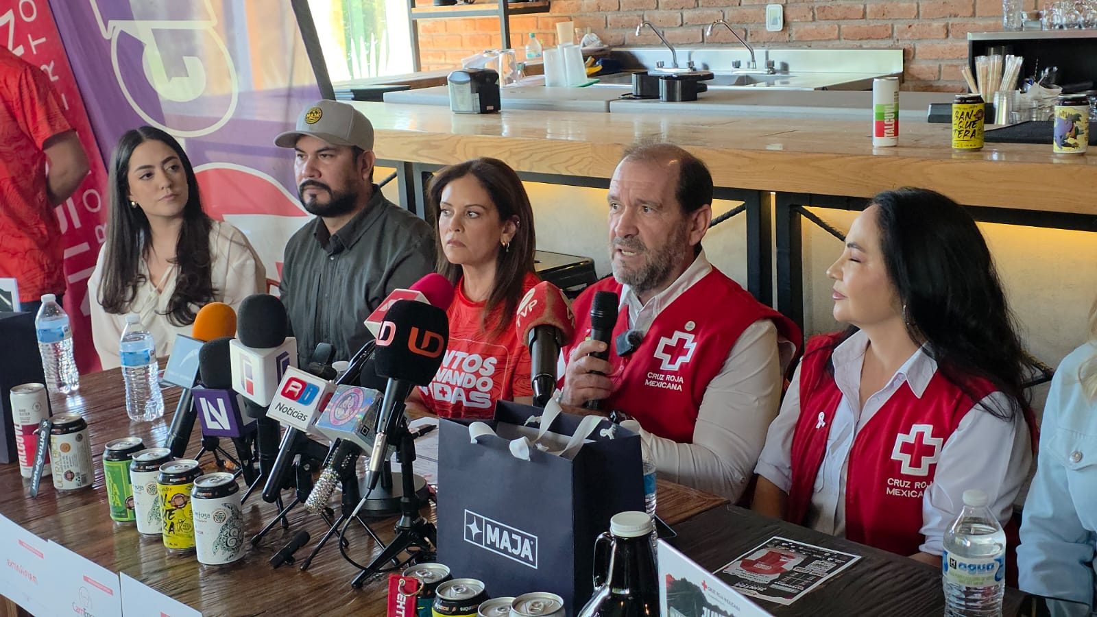 Cruz Roja Sinaloa anuncia carrera "Juntos Salvando Vidas", en Altata, Navolato