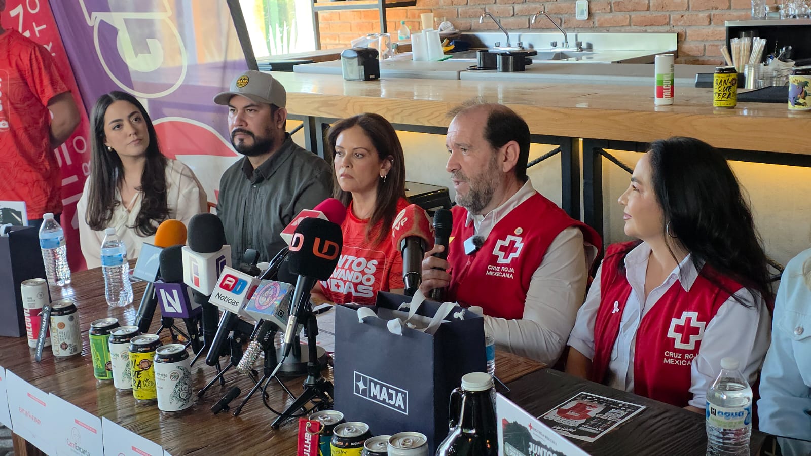 Cruz Roja Sinaloa anuncia carrera "Juntos Salvando Vidas", en Altata, Navolato