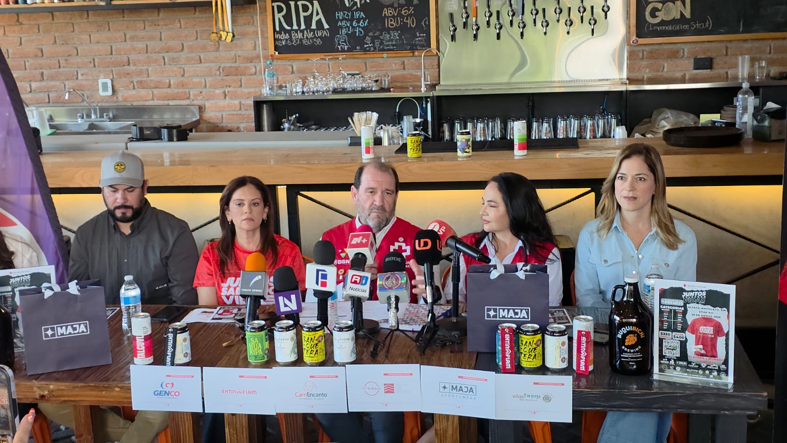 Cruz Roja Sinaloa anuncia carrera "Juntos Salvando Vidas", en Altata, Navolato