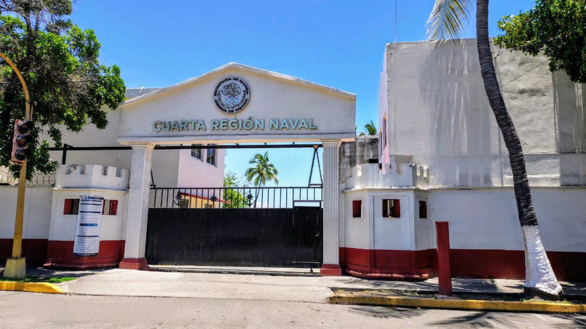 Cuarta Región Naval de la Marina en Mazatlán