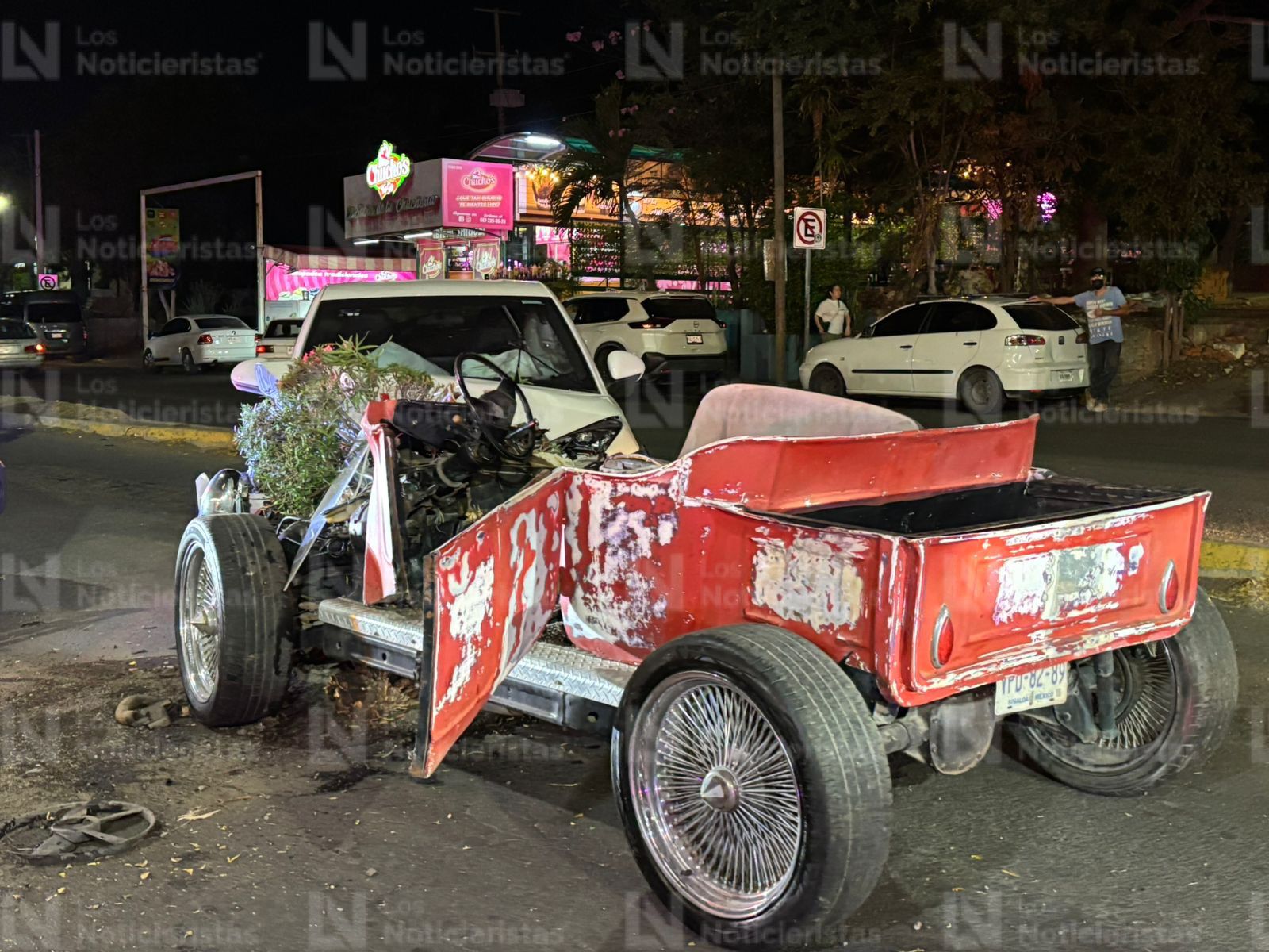Fuerte choque deja cuatro heridos en el Maquío Clouthier, en Culiacán