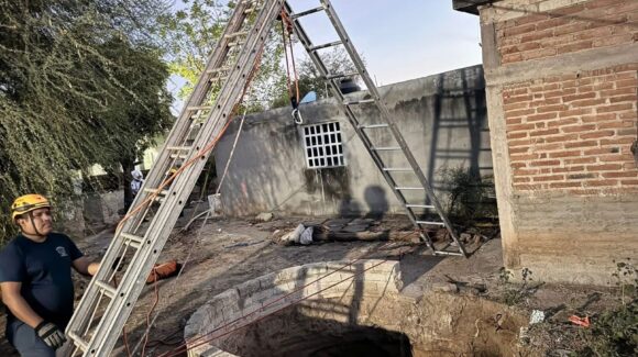 Localizan un cuerpo dentro de una noria en la comunidad de San Joaquín Nuevo, Sinaloa
