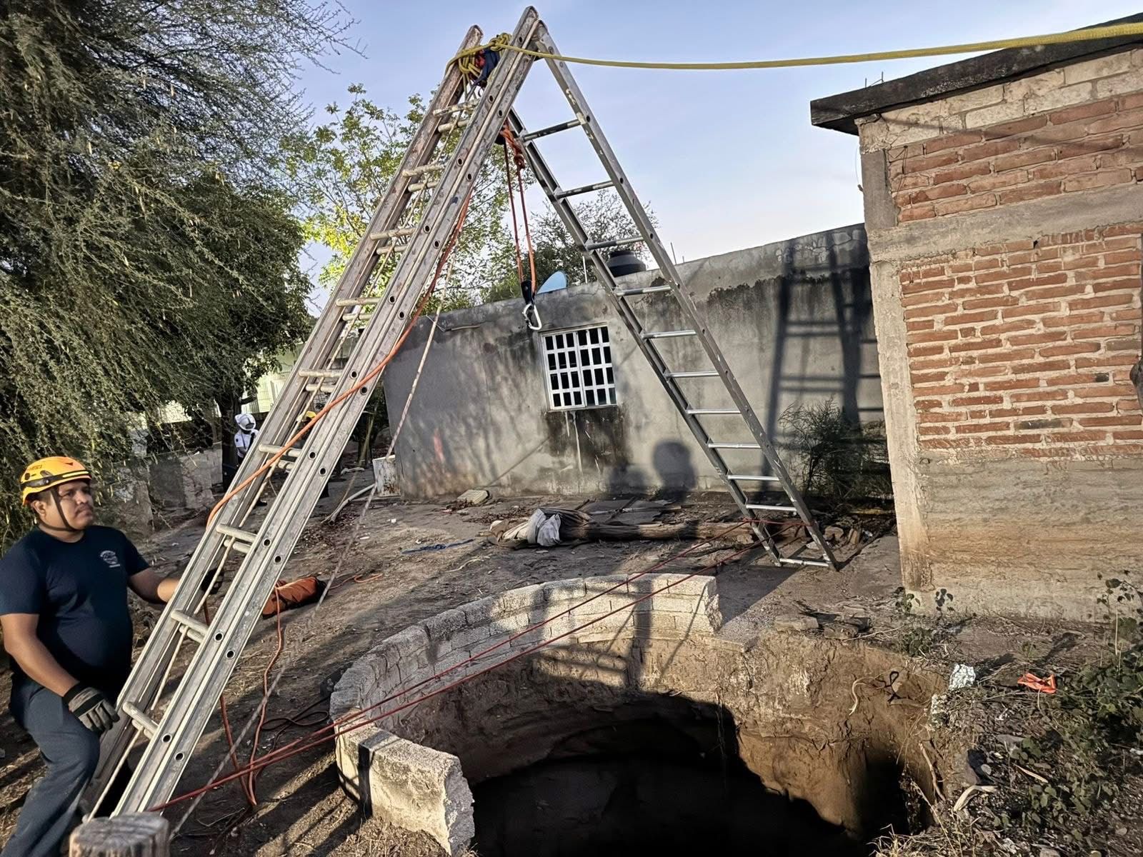 Localizan cuerpo en una noria de San Joaquín Nuevo, Sinaloa