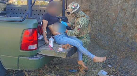 ¡Con vida! Localizan a mujer privada de la libertad en Mazatlán, Sinaloa; Defensa la ubica durante patrullaje