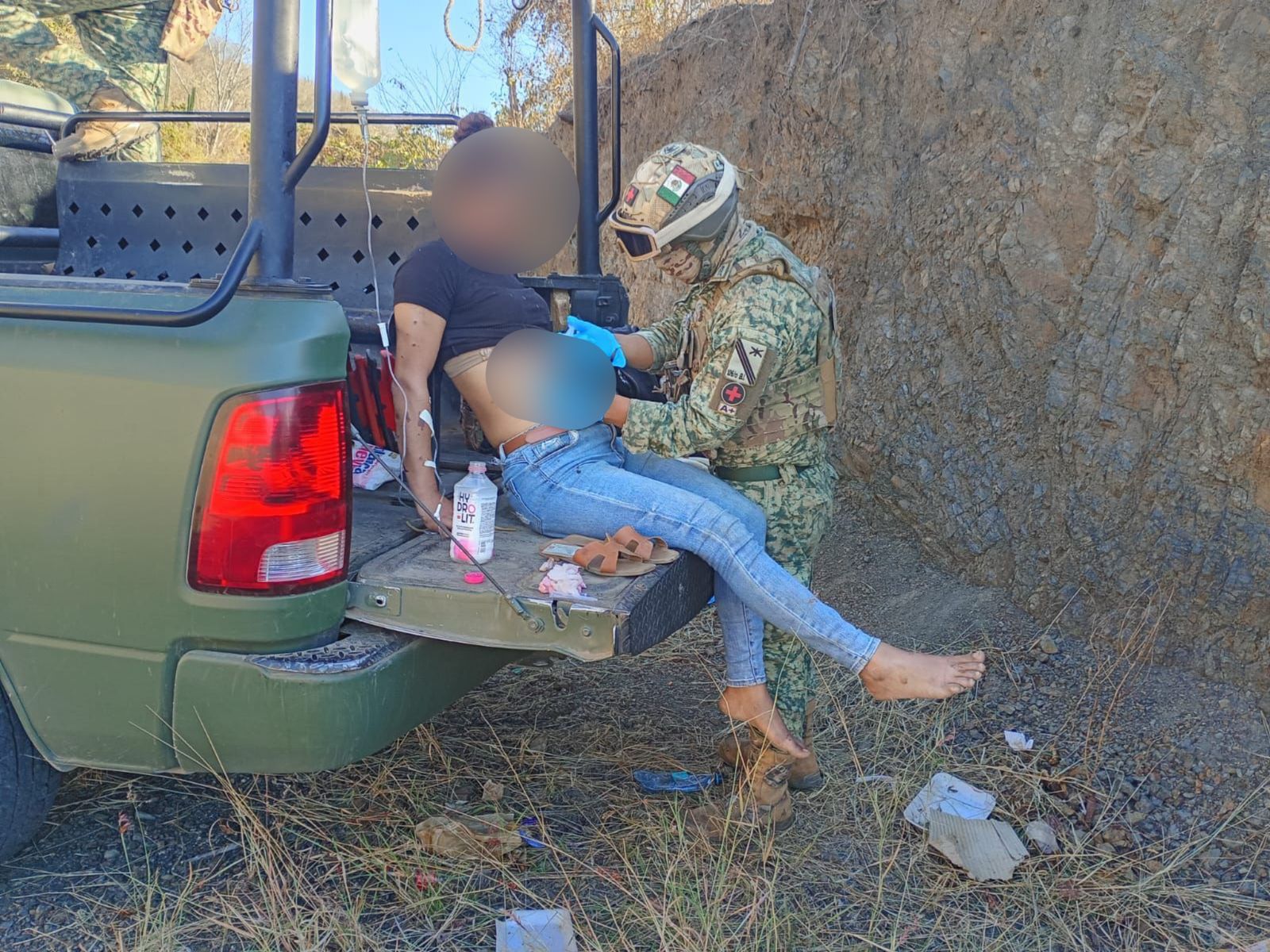 Defensa localiza con vida a mujer secuestrada en Mazatlán, Sinaloa