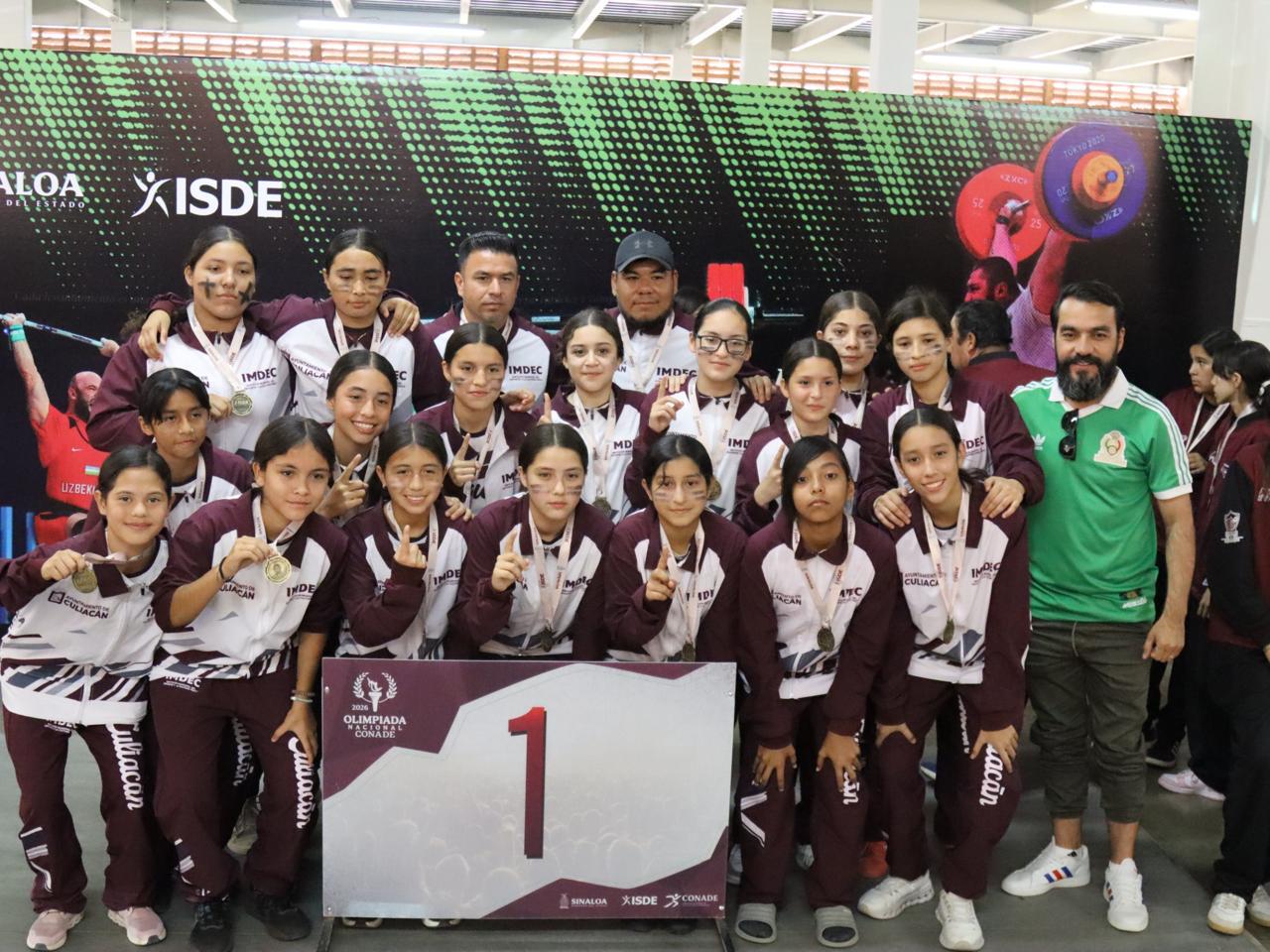 Delegación de Culiacán en la Olimpiada Nacional Conade 2026