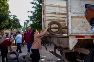 Guasave se une al banderazo estatal de eliminación de criaderos de mosquito