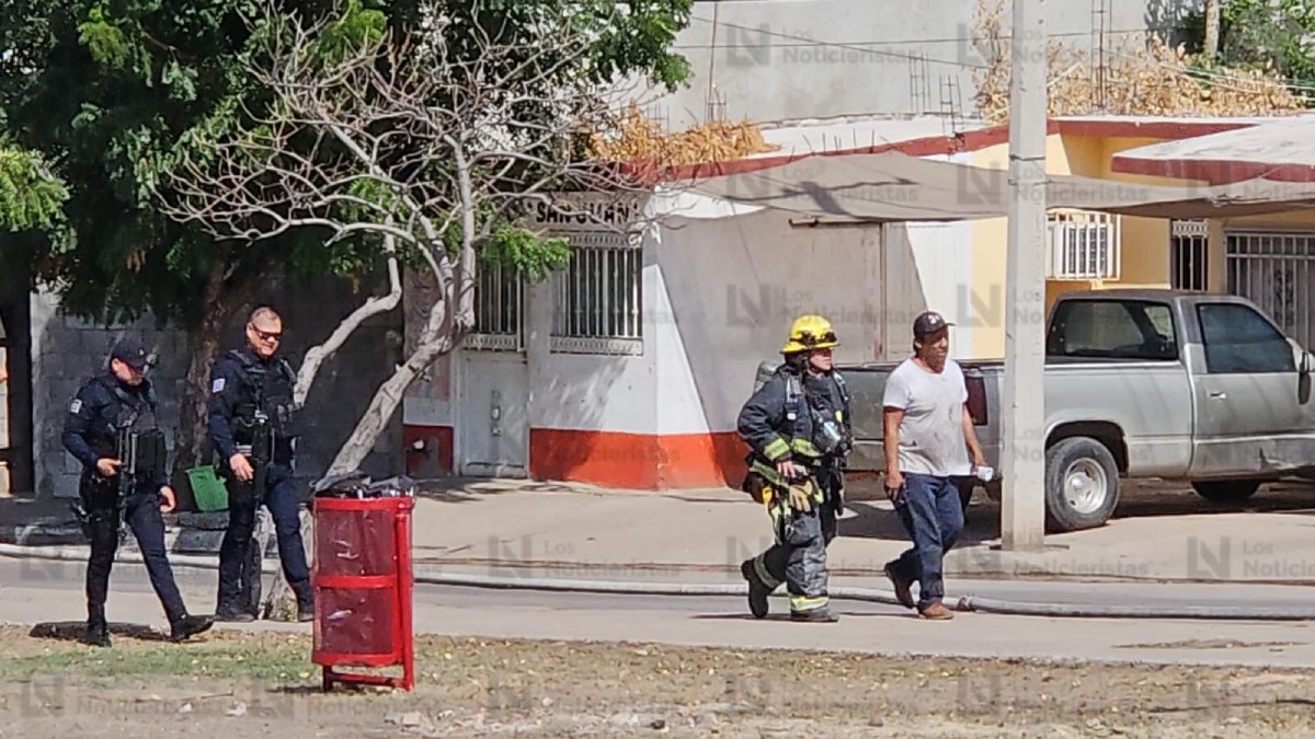 derrame de combustible en guadalupe victoria de culiacan
