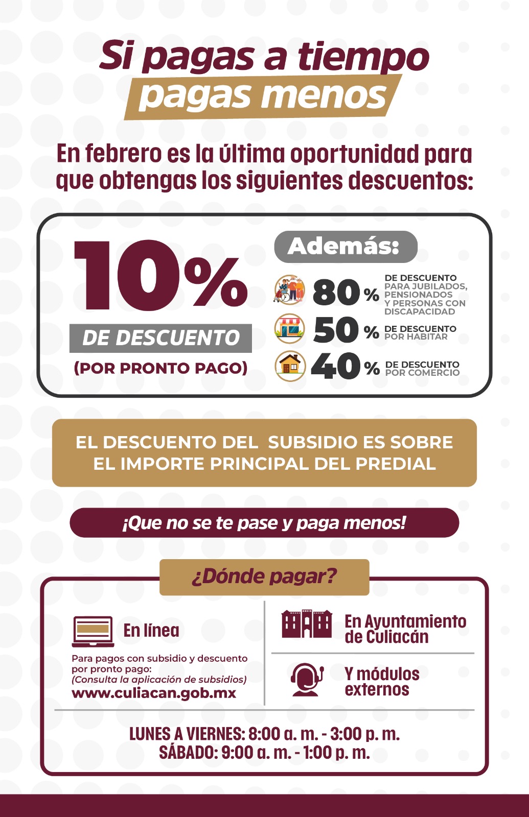 Aprovecha hasta el 100% de descuento en multas y recargos de Predial e ...