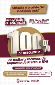 Descuentos Predial Culiacán