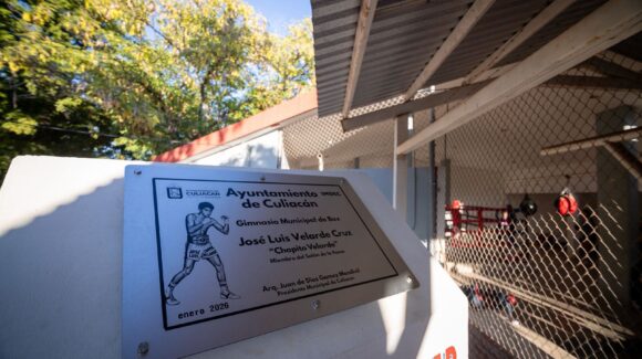 De estar vandalizado a espacio deportivo: develan placa del Gimnasio de Box “José Luis Velarde Cruz” en La Costerita, Culiacán