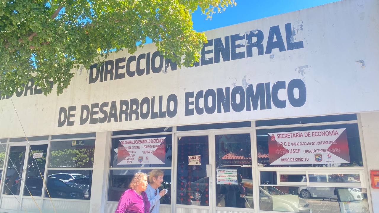 Oficinas de la dirección de Desarrollo Económico de Guasave